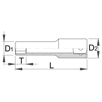 Unior ključ nasadni, dugi, prihvat 3/4 Unior ključ nasadni, dugi, prihvat 3/4