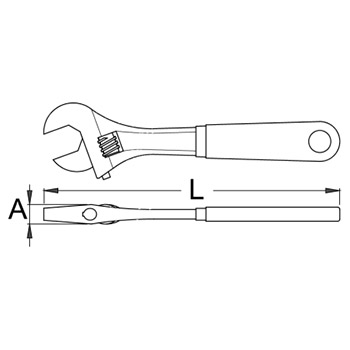 Unior ključ podešavajući 200mm 250/1ADP 617246 Unior ključ podešavajući 200mm 250/1ADP 617246