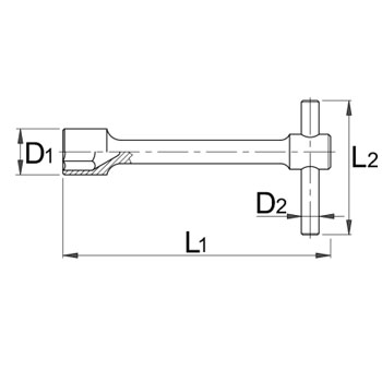 Unior ključ za točak 19mm 212/2 600786-1