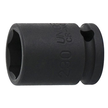 Unior ključ nasadni IMPACT prihvat 3/8 19mm 230/4 6p 612071