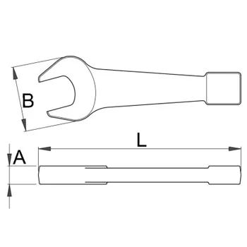 Unior ključ viljuškasti udarni 100mm 118/7 620483 Unior ključ viljuškasti udarni 100mm 118/7 620483