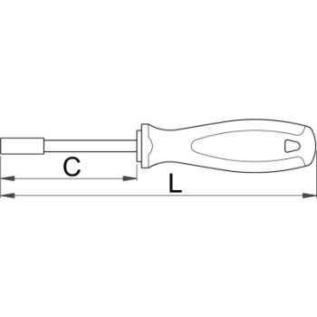 Unior ključ nasadni sa VDE TBI ručkom 11mm 629VDETBI 623342-1