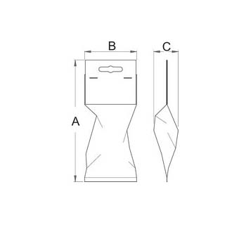 Unior ključ okasti jednostrani izolovani savijen pod uglom od 90° 13mm 180/2AVDP 619125-2