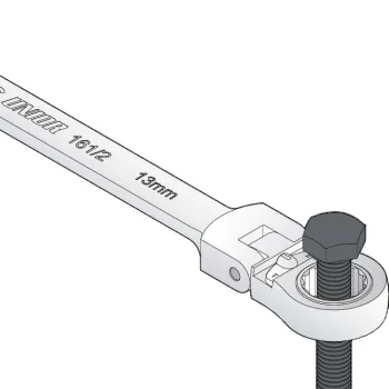 Unior ključ viljuškasto-okasti zglobni sa čegrtaljkom 18mm 161/2 622849 Unior ključ viljuškasto-okasti zglobni sa čegrtaljkom 18mm 161/2 622849