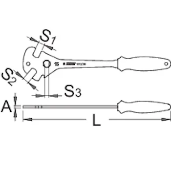 Unior ključ za pedale profesionalni 1613/2BI-US 624961 Unior ključ za pedale profesionalni 1613/2BI-US 624961