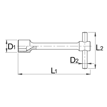 Unior ključ za točak 22mm 212/2 600787-1