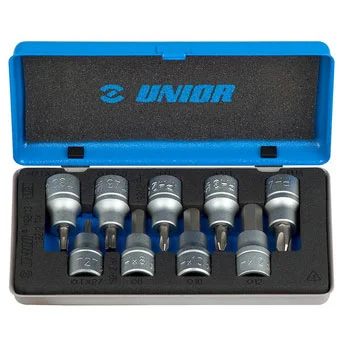 Unior ključevi nasadni sa TX, PH i imbus profilom, prihvat 1/2, u metalnoj kutiji 192/13 603658 Unior ključevi nasadni sa TX, PH i imbus profilom, prihvat 1/2, u metalnoj kutiji 192/13 603658