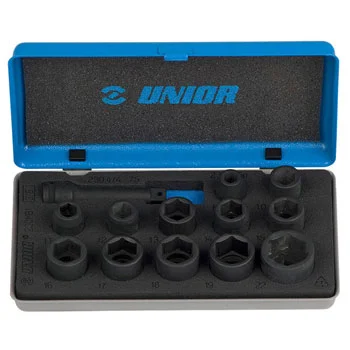 Unior ključevi nasadni IMPACT, prihvat 3/8, u metalnoj kutiji 230/4MB1 612590 Unior ključevi nasadni IMPACT, prihvat 3/8, u metalnoj kutiji 230/4MB1 612590