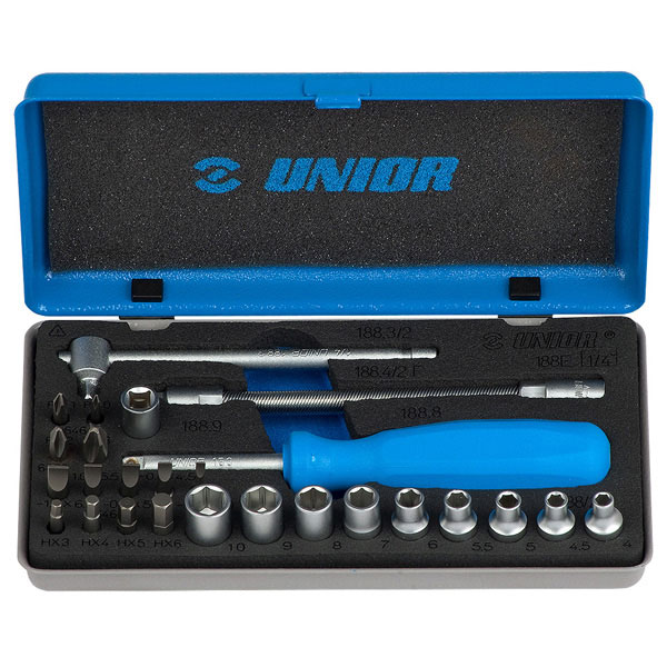 Unior ključevi nasadni i nastavci, prihvat 1/4 188E 613075 Unior ključevi nasadni i nastavci, prihvat 1/4 188E 613075