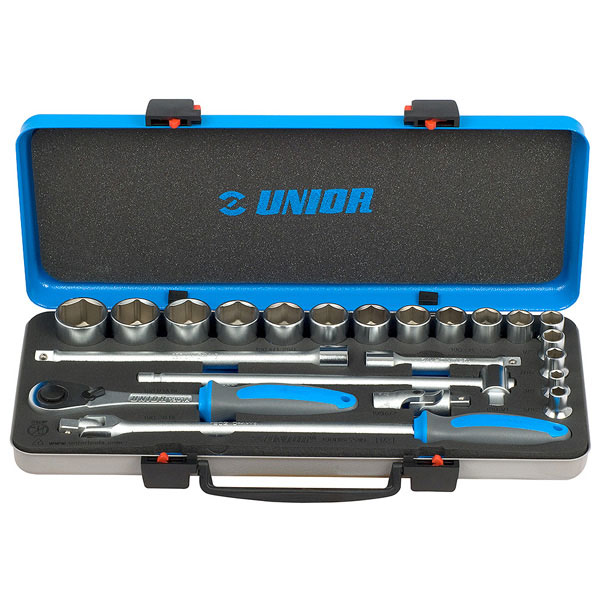 Unior ključevi nasadni colovni, prihvat 1/2, u metalnoj kutiji 190BI6P22IN 615180 Unior ključevi nasadni colovni, prihvat 1/2, u metalnoj kutiji 190BI6P22IN 615180