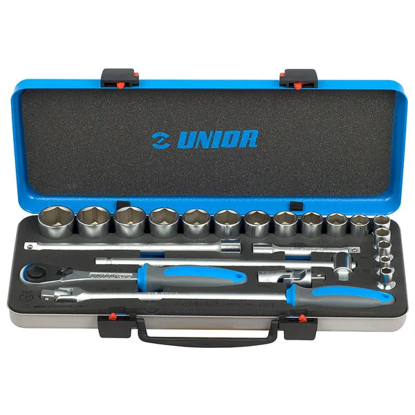 Unior ključevi nasadni colovni, prihvat 1/2, u metalnoj kutiji 190BI6P22IN 615180 Unior ključevi nasadni colovni, prihvat 1/2, u metalnoj kutiji 190BI6P22IN 615180