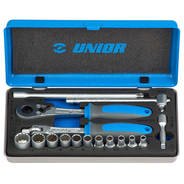 Unior ključevi nasadni, prihvat 1/4 , u metalnoj kutiji 188BI12P16 617118 Unior ključevi nasadni, prihvat 1/4 , u metalnoj kutiji 188BI12P16 617118
