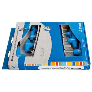  Unior ključevi imbus sa T-ručicom, dvostrani, u kartonskoj kutiji 2.5-8mm 193HXCS1 625169	