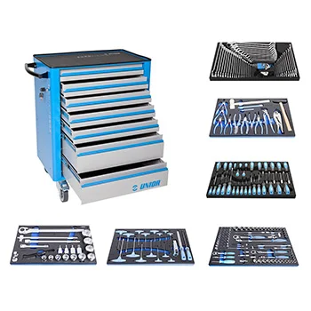 Unior kolica za alat Eurovision sa garniturom od 240 alata (u SOS ulošcima) 940EV4+240 600240 Unior kolica za alat Eurovision sa garniturom od 240 alata (u SOS ulošcima) 940EV4+240 600240