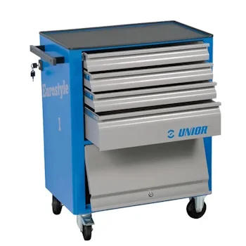 Unior kolica za alat sa garniturom od 110 delova 940E1 624141-1 Unior kolica za alat sa garniturom od 110 delova 940E1 624141-1