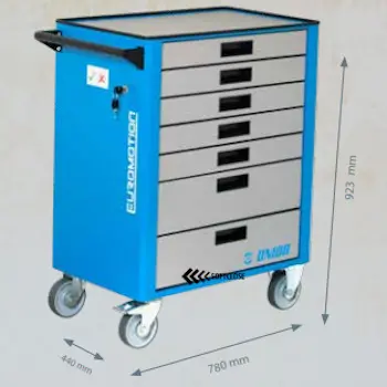 Unior kolica za alat Euromotion sa 7 fioka 940EM1 Unior kolica za alat Euromotion sa 7 fioka 940EM1