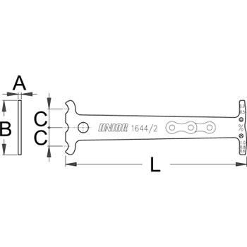 Unior kontrolnik lanca 1644/4 617171-1