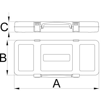 Unior metalna kutija 3/8VDE 981K 612694-1