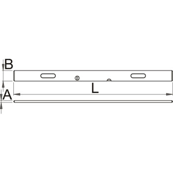 Unior letva zidarska sa ručkama 3000mm 1272 610755 Unior letva zidarska sa ručkama 3000mm 1272 610755