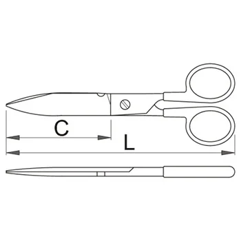 Unior makaze električarske za žicu 582/3P 601127 Unior makaze električarske za žicu 582/3P 601127