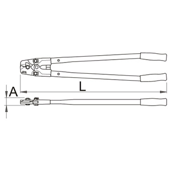 Unior makaze za čelično uže 585/6P 617672 Unior makaze za čelično uže 585/6P 617672