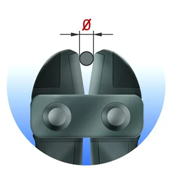 Unior makaze za betonsko gvožđe sa izmenljivim trougaonim nožem 750mm 596PLUS/6G 615256-3