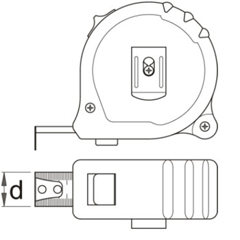 Unior merna traka 5m 710R 612795 Unior merna traka 5m 710R 612795