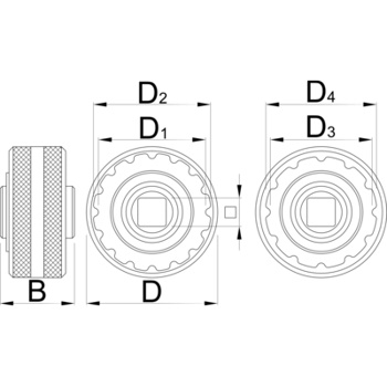 Unior nasadni ključ za patronu pogona T47 60mm 1671.T47 628495 Unior nasadni ključ za patronu pogona T47 60mm 1671.T47 628495