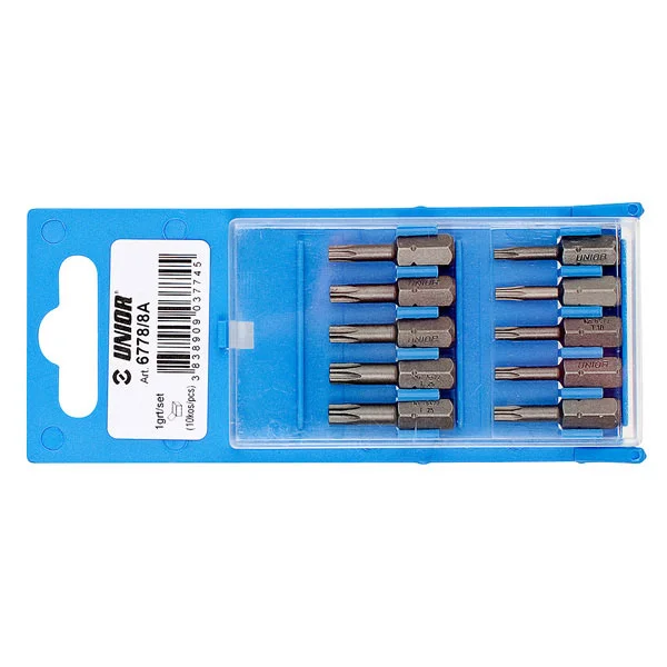 Unior nastavci u plastičnoj kutiji 6778/8A 603774 Unior nastavci u plastičnoj kutiji 6778/8A 603774