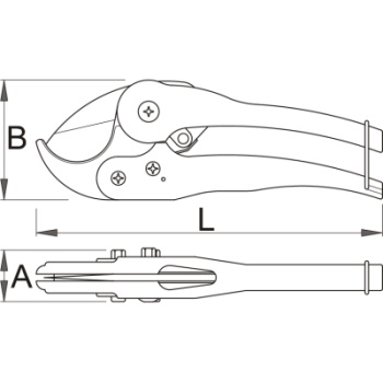 Unior rezervni nož za makaze za sečenje PVC cevi 1