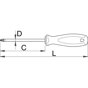 Unior odvijač TBI krstasti PH1 615TBI 611703 Unior odvijač TBI krstasti PH1 615TBI 611703