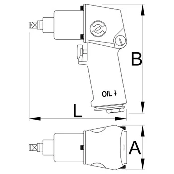 Unior odvrtač pneumatski 1 Unior odvrtač pneumatski 1