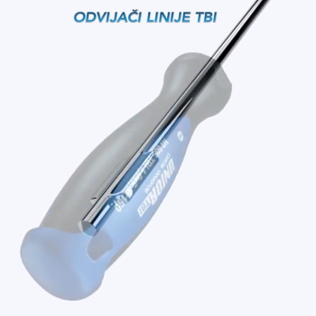 Unior odvijač 605TBI pljosnati 1.6x10.0mm 611699 Unior odvijač 605TBI pljosnati 1.6x10.0mm 611699