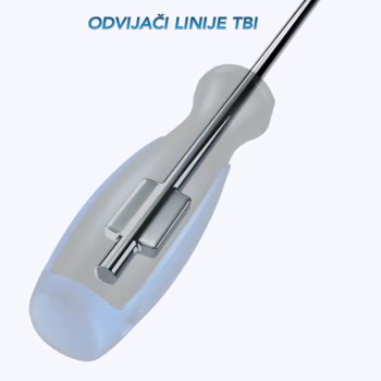 Unior odvijač pljosnati 605TBI 1.2x6.5mm 611697-5