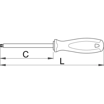 Unior odvijač VDE TBI sa TX 27 profilom 621VDETBI 616458-2