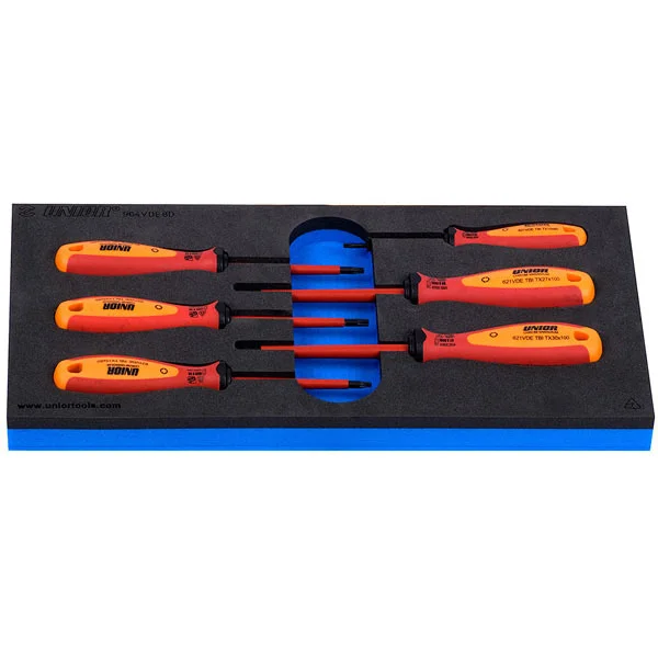 Unior odvijači VDE TBI sa TX profilom u SOS ulošku 964VDE8D 621806