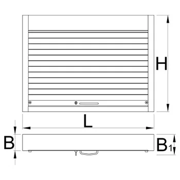 Unior orman za alat sa rolo vratima 990CA 625668-1