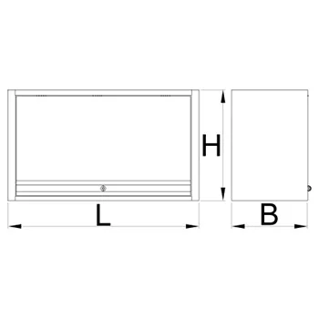 Unior orman viseći za radni sto 1.25m 990CAU 627089 Unior orman viseći za radni sto 1.25m 990CAU 627089