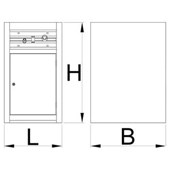 Unior element sa dovodom el. energije 990PNE 625646-1
