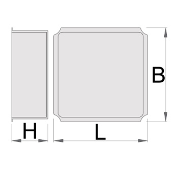 Unior kutija plastična 90mm 10 komada PB.990HPBMOD 627380-1