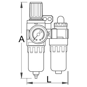 Unior pripremna grupa za pneumatski alat 3/4 Unior pripremna grupa za pneumatski alat 3/4