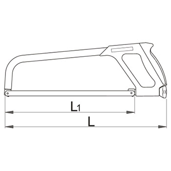 Unior ram za testeru za bezbedan rad na visini 750/1-H 626115 Unior ram za testeru za bezbedan rad na visini 750/1-H 626115