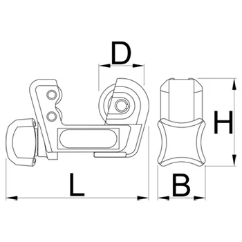 Unior rezač cevi 3-16mm 358/6A 626181 Unior rezač cevi 3-16mm 358/6A 626181