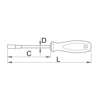 Unior ručica TBI za nastavke bitseve 6.3mm  638TBI6,3-1