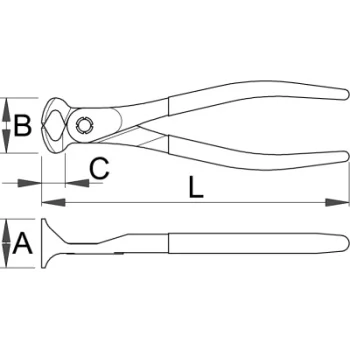 Unior sečice čeone 180mm 457/4AP 618648-1