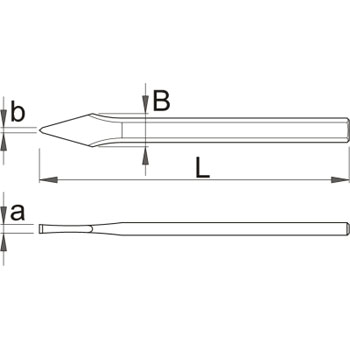 Unior sekač krstasti za metal 150mm 670/6 601747-1