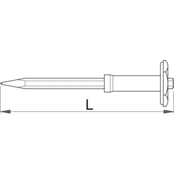 Unior špic zidarski sa gumenim štitnikom 18 670/6AHS 608491-1