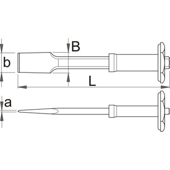 Unior sekač široki zidarski sa gumenim štitnikom 250mm 667/6AHS 609286-1