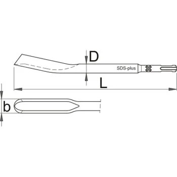Unior sekač za beton kašikasti SDS PLUS 650.3/6 616833 Unior sekač za beton kašikasti SDS PLUS 650.3/6 616833