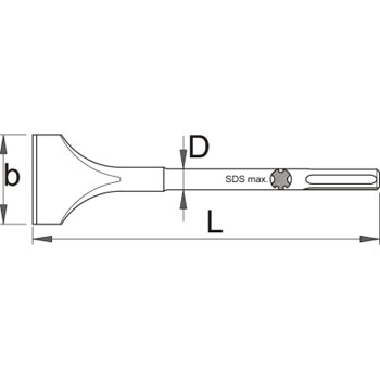 Unior sekač za beton široki SDS MAX 651.4/7 616841-1